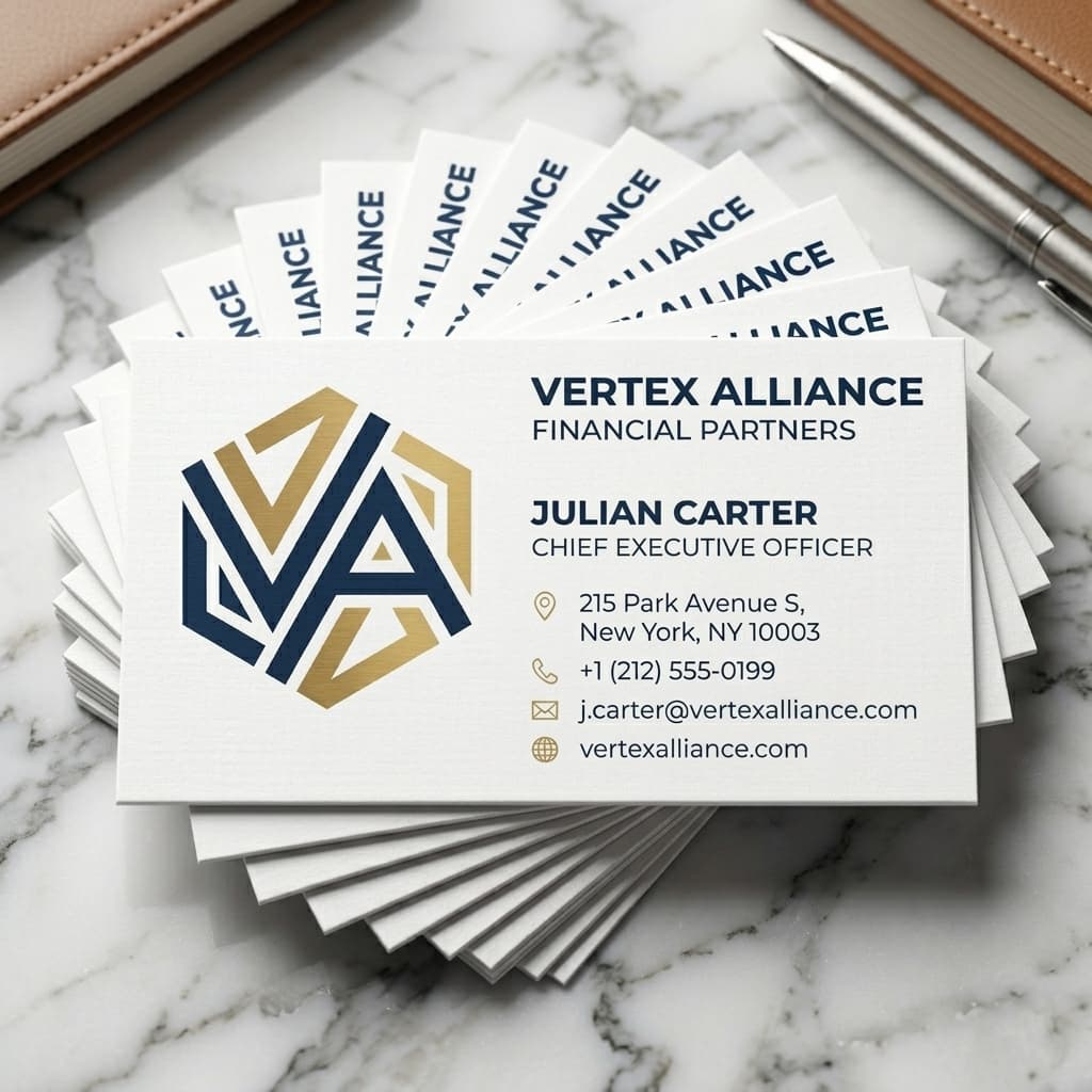 Standard Business Cards - View 1