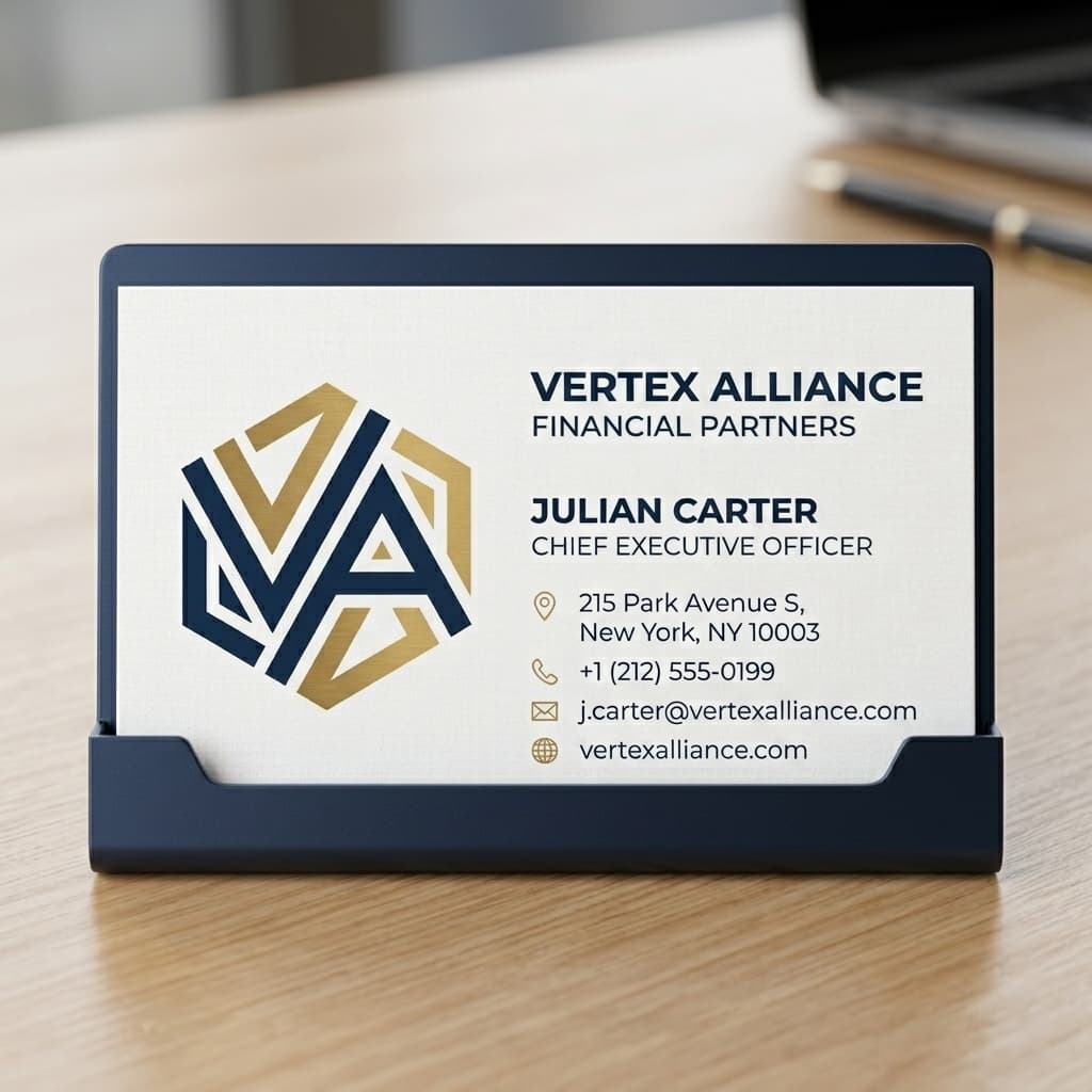 Standard Business Cards - View 3